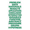 Flipside Science Fair Project Titles - Green, 12pk Image 1