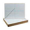 Flipside X Y Axis Dry Erase Board, Dual Sided, 9"W x 12"L, Pack of 12 Image 1