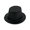 Flocked Top Hats - 12 Pc. Image 1