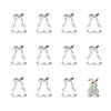 Floppy Ear Bunny 3.5" Cookie Cutters Image 1