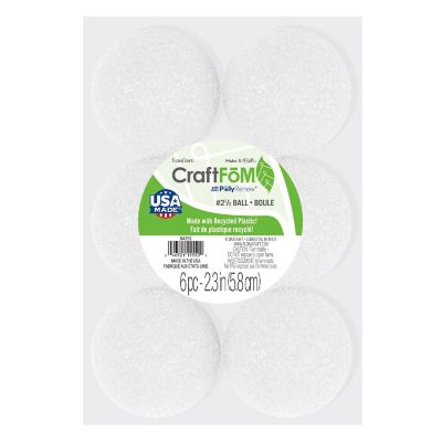 FloraCraft CraftFoM Ball 6/Pkg-2.3" Image 1