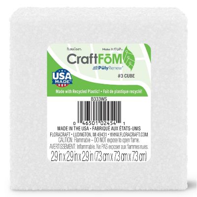 FloraCraft CraftFoM Block-2.9"X2.9"X2.9" Image 1