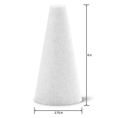 FloraCraft CraftFoM Cone Bulk Pack-2.75"X6" Image 1