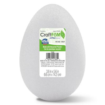 FloraCraft CraftFoM Egg-5.6"X3.8" Image 1