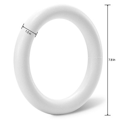 FloraCraft CraftFoM Extruded Wreath Bulk Pack-1.5"X7.8" Image 1