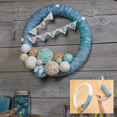 FloraCraft CraftFoM Extruded Wreath Bulk Pack-13.8"X1.9" Image 3