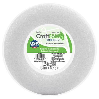FloraCraft CraftFoM Wreath-1.25"x5.8" Image 1
