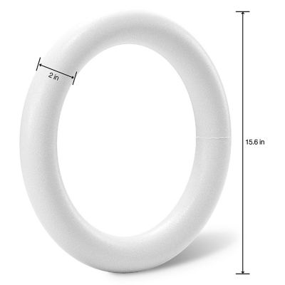 FloraCraft CraftFoM Wreath Bulk Pack-15.6"X2" Image 1