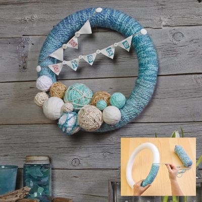 FloraCraft CraftFoM Wreath Bulk Pack-9.8"X1.4" Image 3