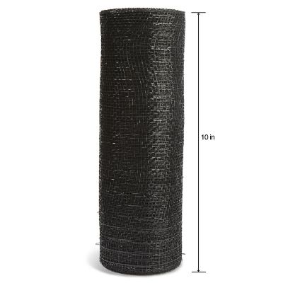 FloraCraft Decorative Mesh 10"X10yd-Black Image 2