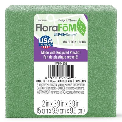 FloraCraft FloraFoM Block-2"X3.9"X3.9" Image 1
