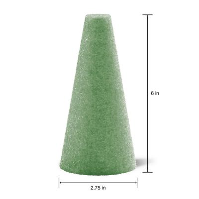 FloraCraft FloraFoM Cone 2/Pkg-2.75"x6" Image 1