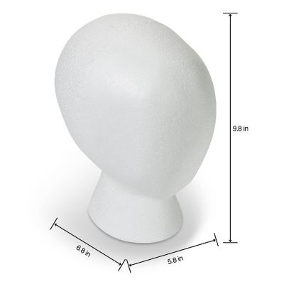 FloraCraft SmoothFoM Faceless Head Bulk Pack-5.8"X6.8"X9.8" Image 1