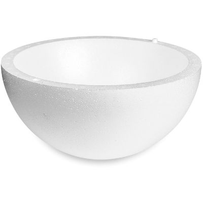 FloraCraft SmoothFoM Hollow Half Ball Bulk Pack-3.8"X7.8" Image 1