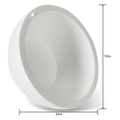 FloraCraft SmoothFoM Hollow Half Ball Bulk Pack-3.8"X7.8" Image 2