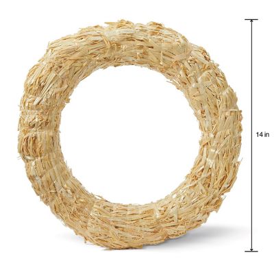 FloraCraft Straw Wreath Form-14" Image 1