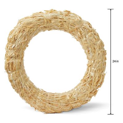 FloraCraft Straw Wreath Form-24" Image 1
