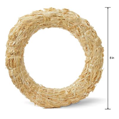 FloraCraft Straw Wreath Form-8" Image 1