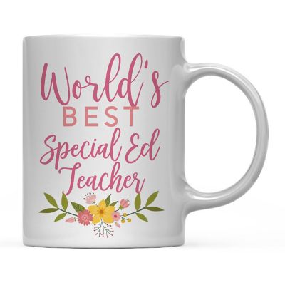 Floral Best Special Ed Ceramic Mug Image 2