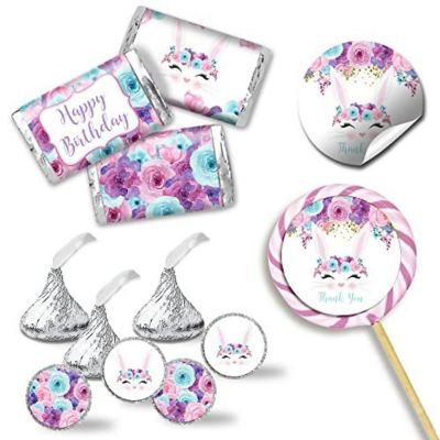 Floral Bunny Sticker Bundle 429pc. by AmandaCreation Image 1