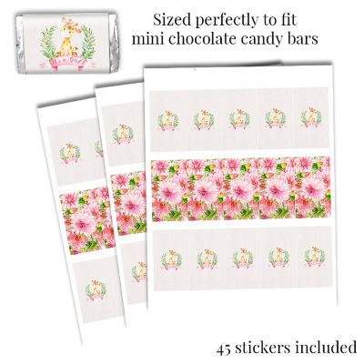 Floral Giraffe Pink Sticker Bundle 429pc. by AmandaCreation Image 2