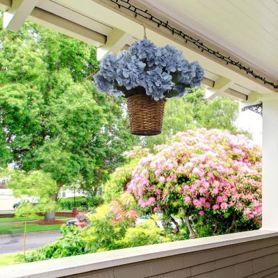 Floral Home Blue 18" Hydrangea Bush 1pc Image 3