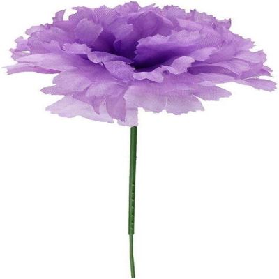 Floral Home Lavender 7" Silk Carnation Picks 100 Image 1