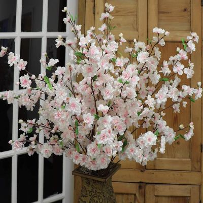 Floral Home Pink 36"  Cherry Blossom 3pcs Image 3