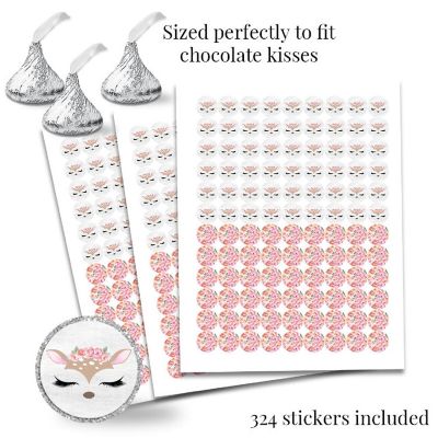 Floral Little Deer Sticker Bundle 429pc. by AmandaCreation Image 1