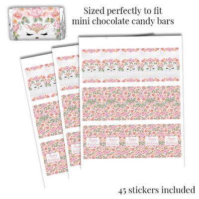 Floral Little Deer Sticker Bundle 429pc. by AmandaCreation Image 2