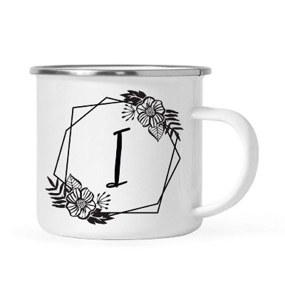 Floral Monogram I 11oz Campfire Mug Image 1