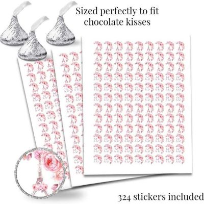 Floral Paris Sticker Bundle 429pc. by AmandaCreation Image 3