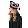 Floral Self-Adhesive Foam Mortarboard Decorating Kit for 4 Hats Image 2