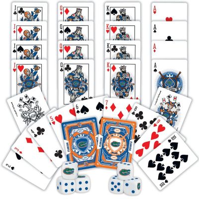 Florida Gators NCAA 2-Pack Playing cards &amp; Dice set Image 2