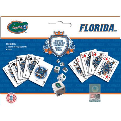 Florida Gators NCAA 2-Pack Playing cards &amp; Dice set Image 3