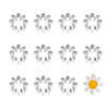 Flower 3" Cookie Cutters Image 1