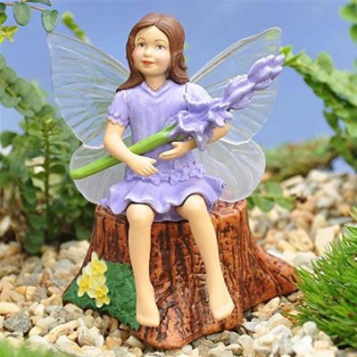 Flower Fairies Secret Garden Fairies FF1004 Lavender Fairy Image 3
