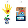 Flower Pot & Card Gift Craft Kit - 12 Sets Image 1