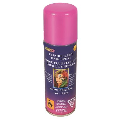 Fluorescent Pink Hair Spray Costume Accessory Image 1