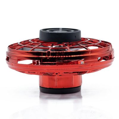 Flying Boomerang Drone Spinner Fidget Toy  Red Image 1