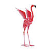 Flying Flamingo Metal D&#233;cor 17X10X27.5" Image 1