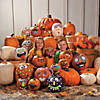 Foam Silly Polka Dot Monster Pumpkin Decorating Craft Kit - Makes 12 Image 4