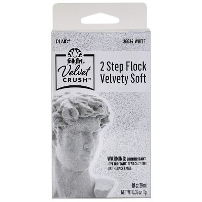 FolkArt Velvet Crush Flocking Kit-White Image 1