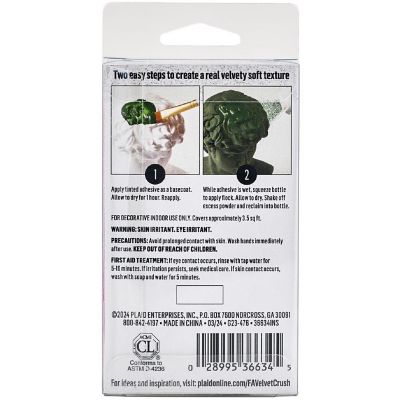 FolkArt Velvet Crush Flocking Kit-White Image 1
