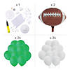 Football Balloon Columns Kit - 155 Pc. Image 1