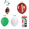 Football Balloon Garland Kit - 133 Pc. Image 1