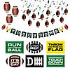 Football Party Touchdown Decorating Kit - 22 Pc. Image 1