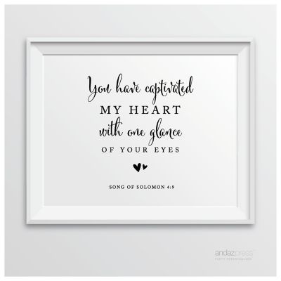 Formal Black White Captured Heart Sign Image 1
