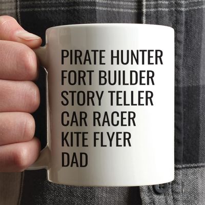 Fort Builder Pirate Hunter Dad Mug Image 1