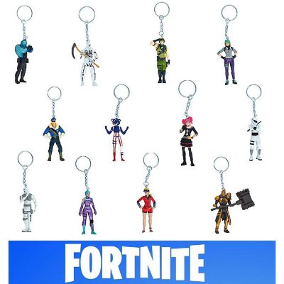 Fortnite Battle Royale Keychains 12pk Collectible Deluxe Box Character Figures PMI International Image 2